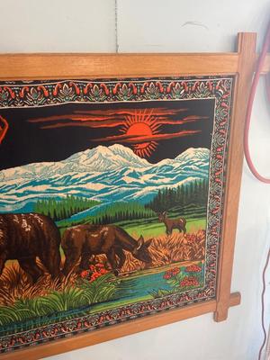S12-Large framed tapestry