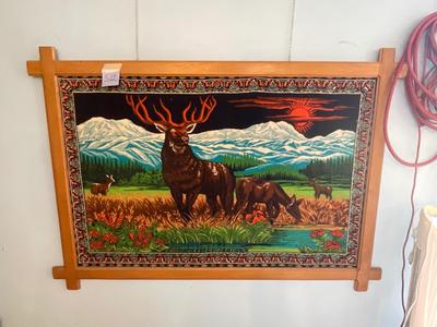 S12-Large framed tapestry