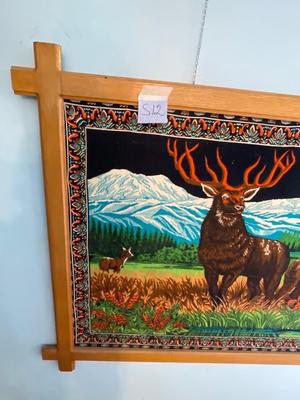 S12-Large framed tapestry