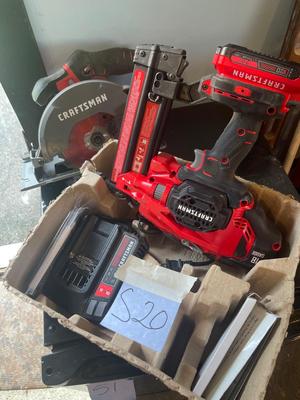 S20-craftsman tools plus battery and charger