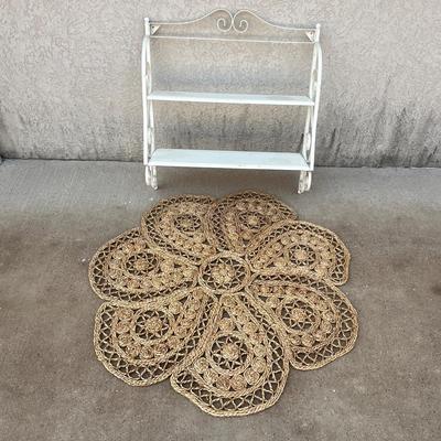 Boho Rug & Shelf