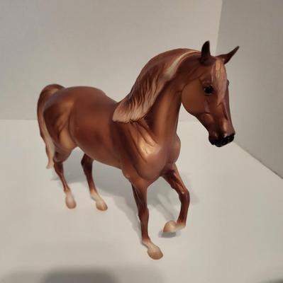BARABAS LEATHER BELT, BREYER HORSE AND A GUITAR STRAP