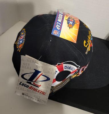 NEW DENVER BRONCOS HAT, HANDS FREE EARBUDS & AUSTRIAN CRYSTAL PIN