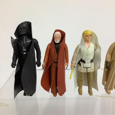 487 Collection of Star Wars Figures by GMFGI Hong Kong 1977