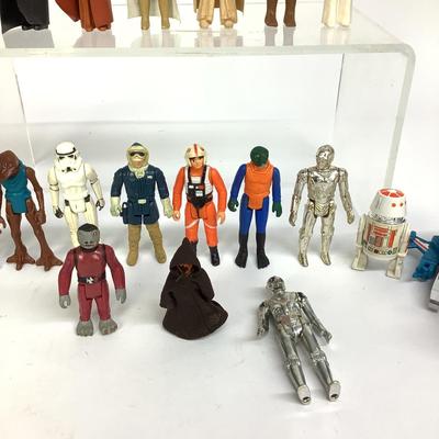 487 Collection of Star Wars Figures by GMFGI Hong Kong 1977