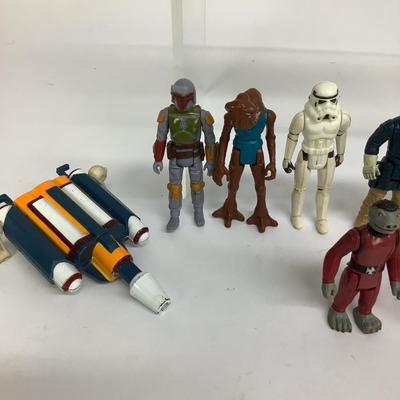 487 Collection of Star Wars Figures by GMFGI Hong Kong 1977