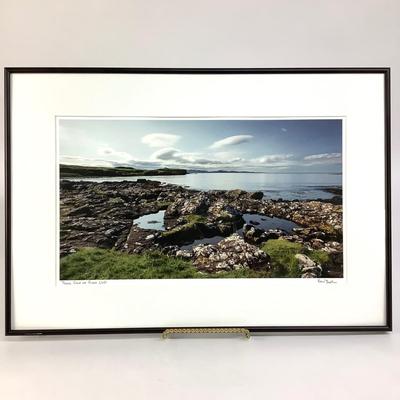 496 Signed Photograph "Pools, Isle of Eigg" in Scotland by James Bell