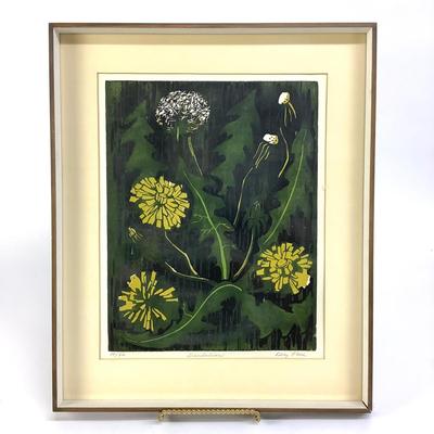 498 Original Woodcut Print 17/30 by Lucy Vane