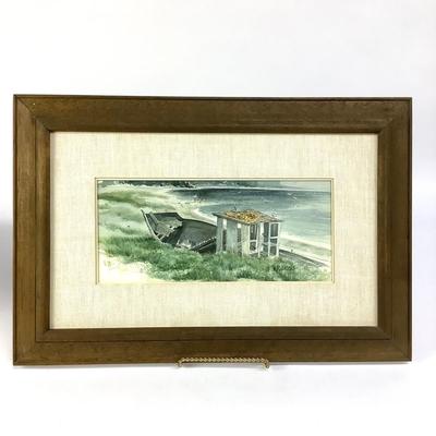 500 Original Watercolor by William R. Brooks (American b. 1938)