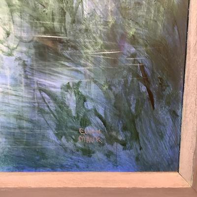 503 Original Acrylic Abstract by Elvin Mauk