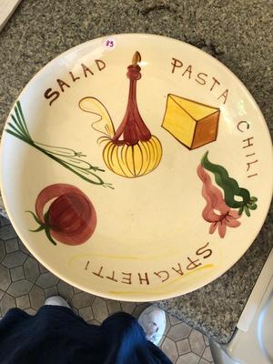 Los Angeles Potteries Pasta Salad Bowl