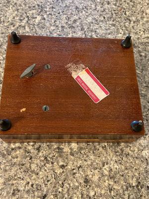 Italian Wooden Inlay Musical Jewelry Box | Lot One