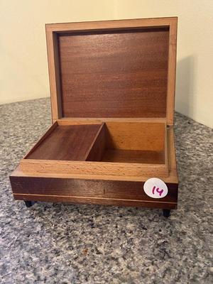 Italian Wooden Inlay Musical Jewelry Box | Lot One