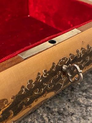 Italian Wooden Inlay Musical Jewelry Box | Lot Two