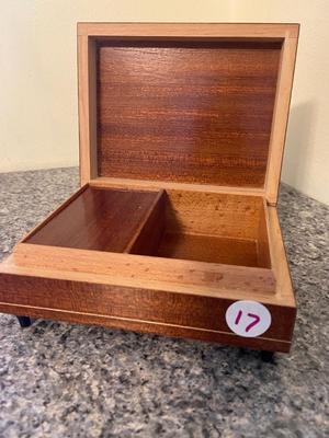 Italian Wooden Inlay Musical Jewelry Box | Lot Four