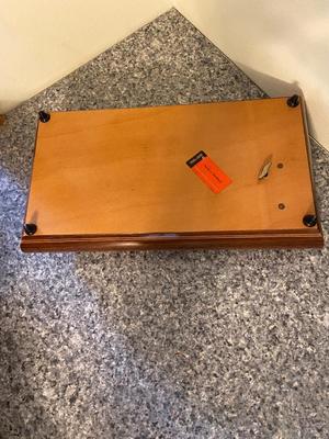 Italian Wooden Inlay Musical Jewelry Box | Lot Six