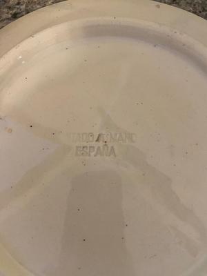 Two Handpainted Decorative Plates