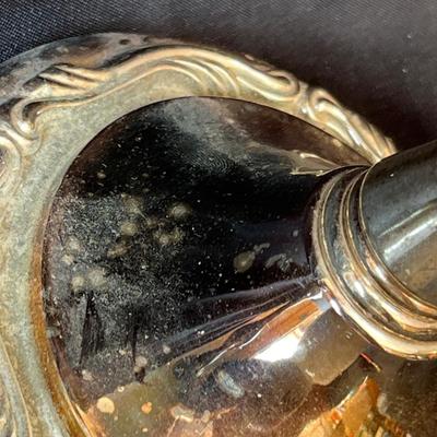Silver Plate Candles