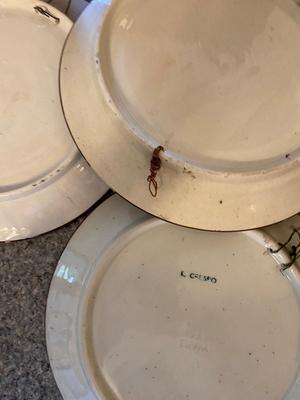 Two Handpainted Decorative Plates | Lot Two