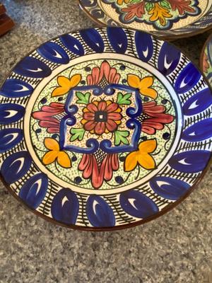 Two Handpainted Decorative Plates | Lot Two