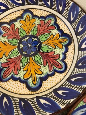 Two Handpainted Decorative Plates | Lot Two
