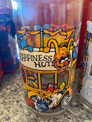 Vintage Collectible THE MUPPETS McDonald’s Glasses | Lot Two