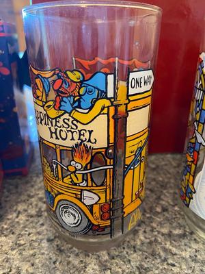 Vintage Collectible THE MUPPETS McDonald’s Glasses | Lot Two