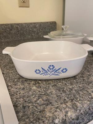 Vintage Blue Cornflower Corning Ware Lot | Casserole Dishes