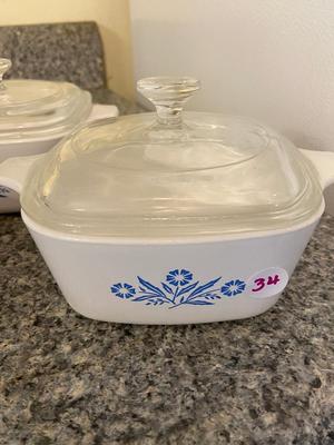 Vintage Blue Cornflower Corning Ware Lot | Casserole Dishes