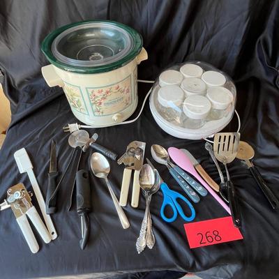 Kitchen utensils and other