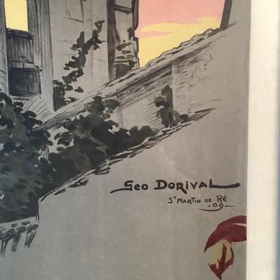 508 Vintage French Travel Poster Chemins De Fer De L'état Georges Dorival