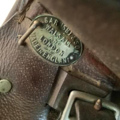 510 Barnsby & Son English Horse Saddle