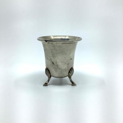 513 Small Sterling Silver Footed Toothpick Holder
