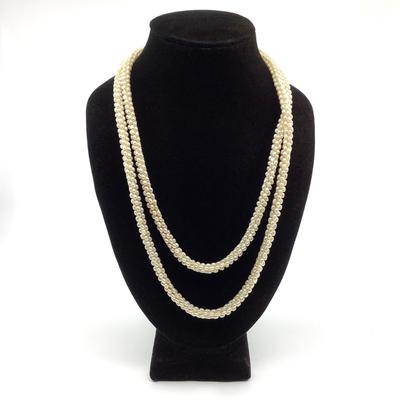 525 Double Strand Fresh Water Seed Pearl Necklace