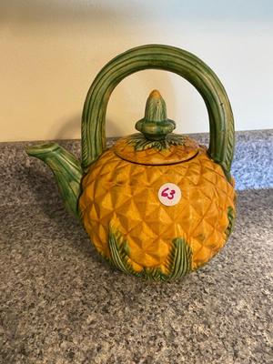 Vintage Pineapple Teapot