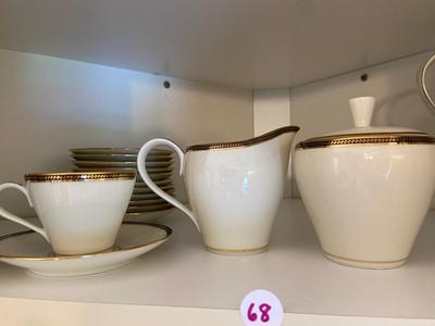 RICHARD GINORI Italian Tea Set, Service for Twelve