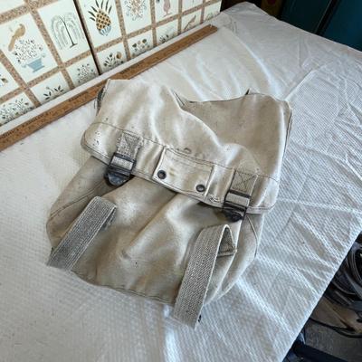Canvas nap sack