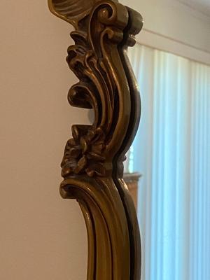 Antique French Louis XV Ornate Mirror (Matching Bedroom Set)
