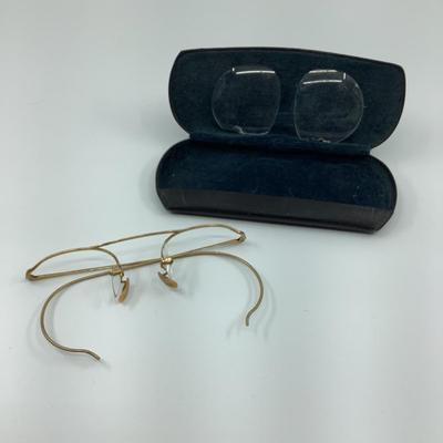 526 Vintage Bausch & Lomb Arco 1/10 12kt Gold Glasses