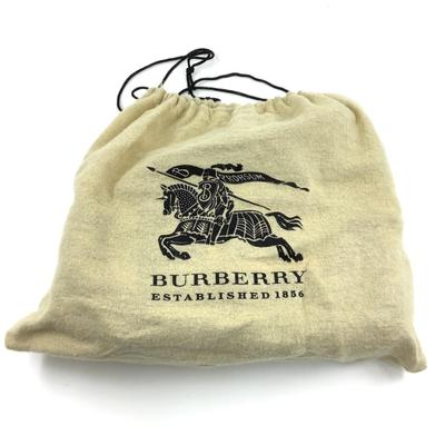 531 BURBERRY House Check Bridle Calfskin Small Madison Buckle Bag