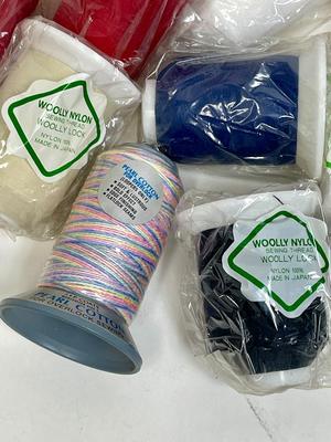Thread Lot Woolly Nylon Serger Thread