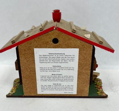 Vintage German Weather House Alpine