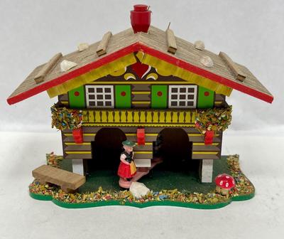 Vintage German Weather House Alpine