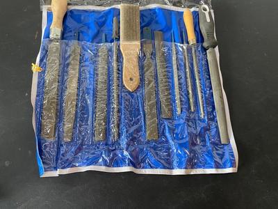 Cumins file set and File cleaning brush