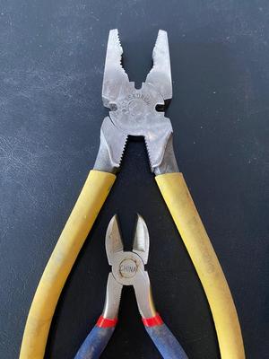 A Grouping of Handy Plier Type Tools, Lineman’s -Dykes-Cutters