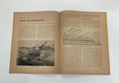 Vintage United States Dept. of the Interior Bureau of Mines - FACTS ABOUT COAL Booklet