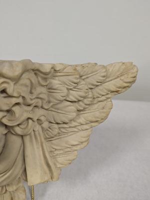 Resin Angel Cherub Planter Flower Wall Vase