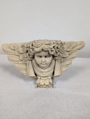 Resin Angel Cherub Planter Flower Wall Vase