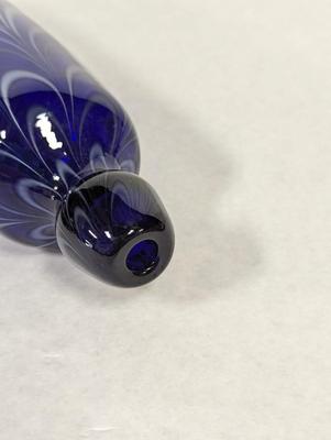 Cobalt Blue Hand Blown Glass Rolling Pin