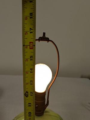 Vintage Green Ceramic Table Lamp